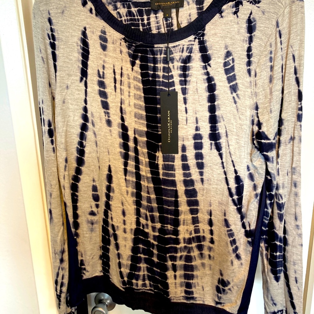 Donna Karan top.